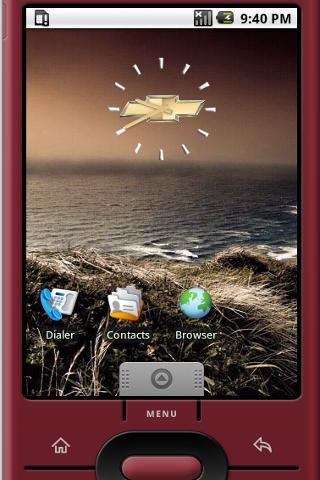Chevy Logo Widget Clock Android Themes