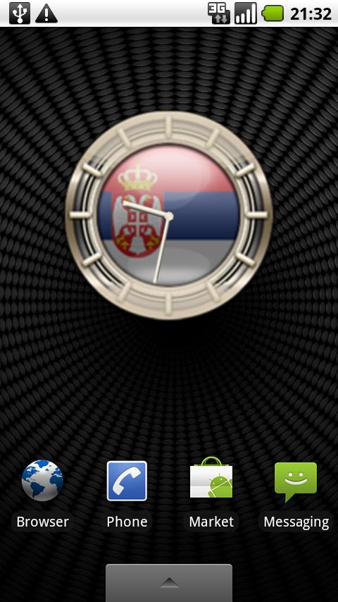 SERBIA G10 Alarm Clock Android Themes