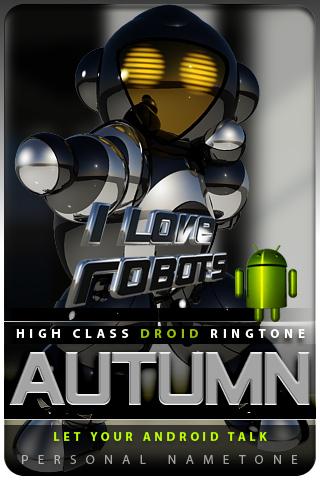 AUTUMN nametone droid Android Themes