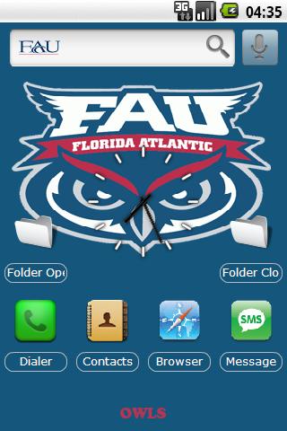 Florida Atlantic w/iPhone icon
