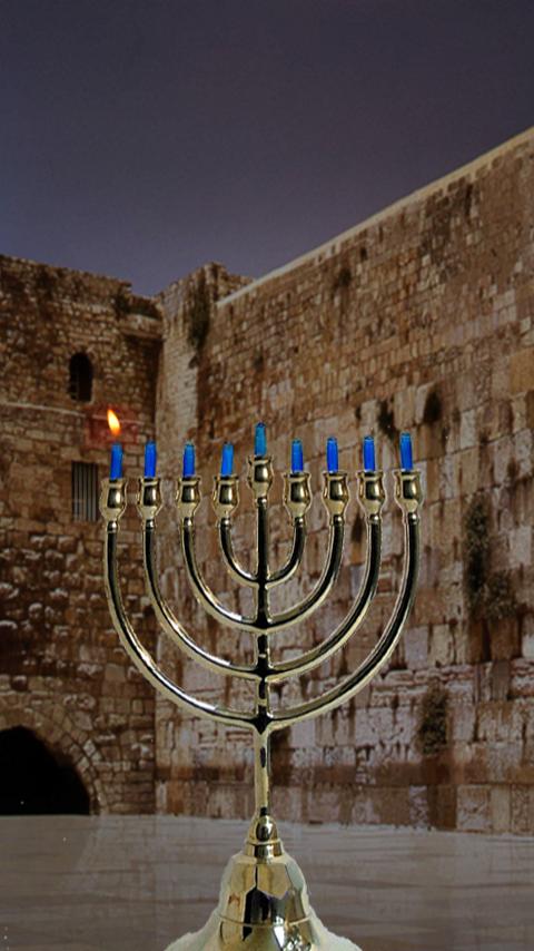 Menorah live wallpaper Android Themes