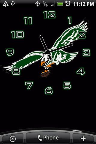 Philadelphia Eagles Clock Pack Android Themes