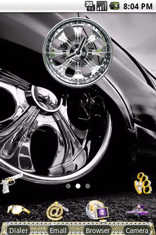 Bling for Gangsters theme Android Themes