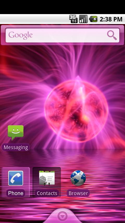 Pink World Theme Android Themes