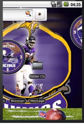 Minnesota Vikings HD Theme Android Themes