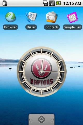 TORONTO RAPTORS Alarm Clock Android Themes