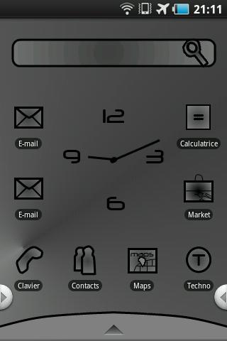 Techno Theme Android Themes