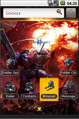 Starcraft  2 Terran Android Personalization