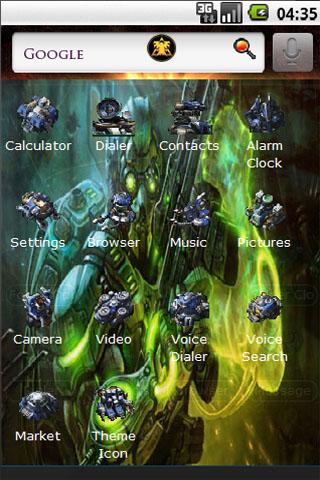 Starcraft  2 Terran Android Personalization