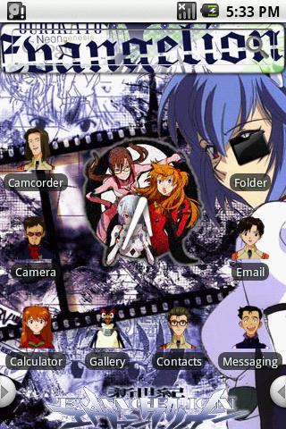 Theme:Evangelion Android Themes