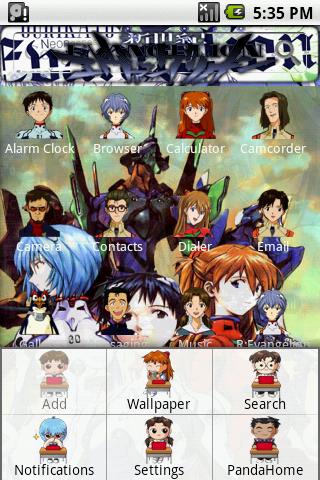 Theme:Evangelion Android Themes