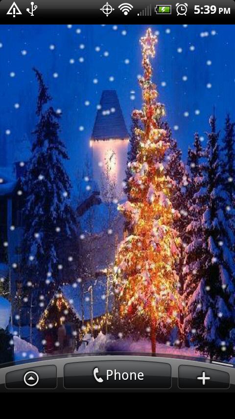 Christmas Tree Live Wallpaper Android Themes