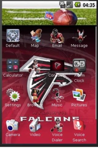 Atlanta Falcons 2010 Theme Android Themes