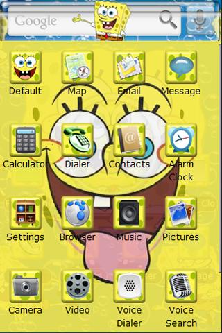 Spongebob Squarepants Android Themes