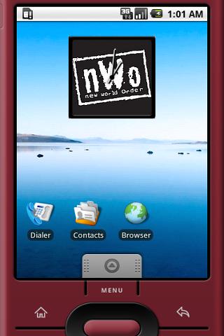 NWO Logo Widget Clock Android Themes