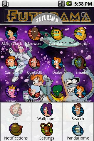 Theme:Futurama Android Themes