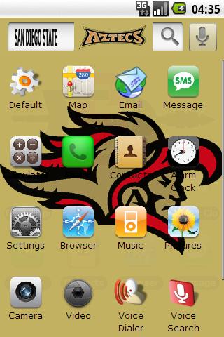 San Diego St. U w/iPhone icons Android Themes