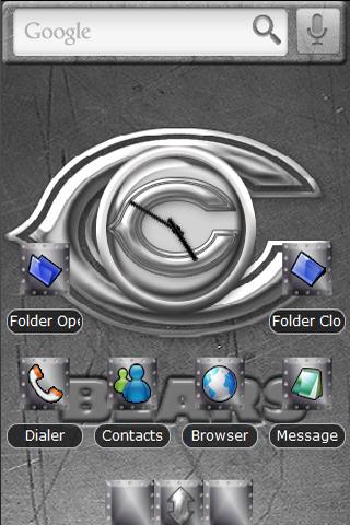 Chicago Bears METAL Android Themes
