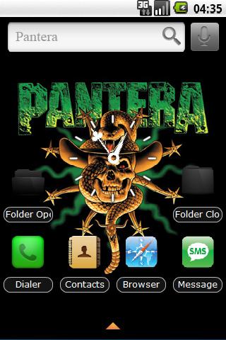 Pantera – iPhone Icons Android Themes