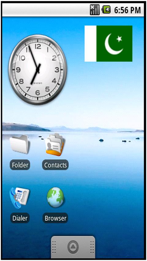 Pakistan Flag Sticker Widget Android Themes
