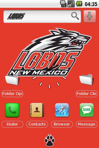 U of New Mexico w/iPhone icons
