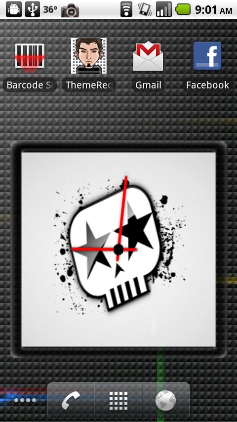 Rockstar Clock Widget