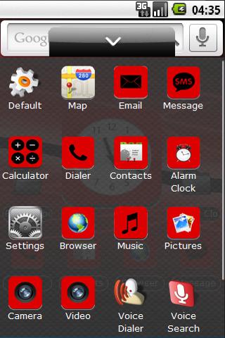 Red iPad Theme Android Themes