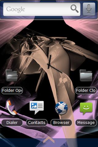 Abstract Flower Android Themes