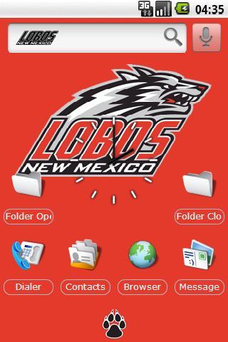 University of New Mexico Android Themes