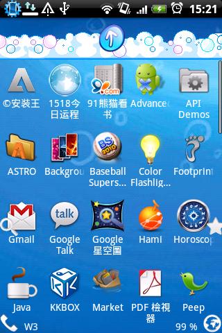 Ocean world Android Themes