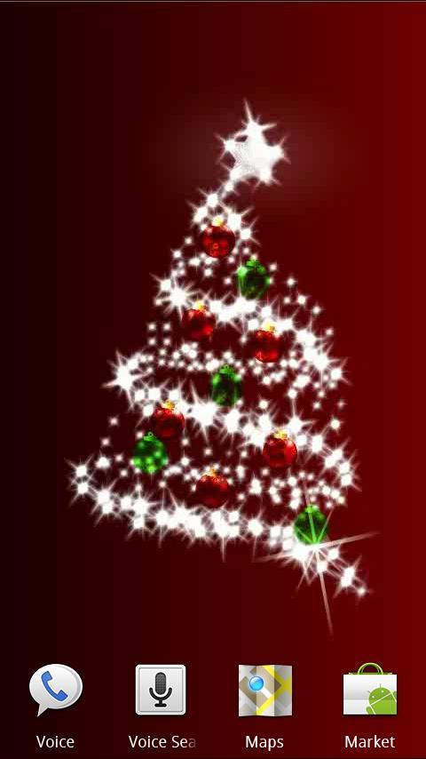 Sparkle Christmas wallpaper 2 Android Themes