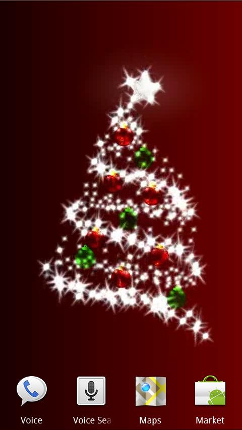 Sparkle Christmas wallpaper 2 Android Themes