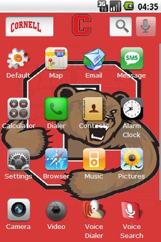 Cornell U. w/ iPhone icons Android Themes