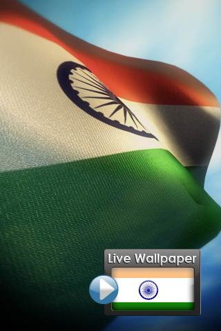 Flag of India, Live Wallpaper
