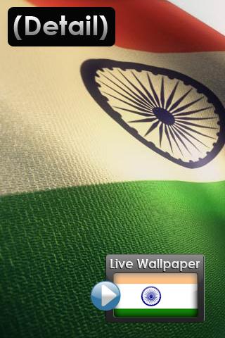 Flag of India, Live Wallpaper Android Themes