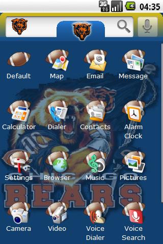 Theme: Chicago Bears Android Personalization