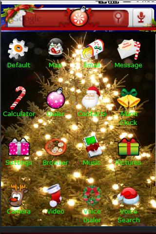 Holiday – Christmas Theme Android Personalization