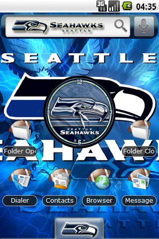 Theme: Seattle Seahawks Android Personalization