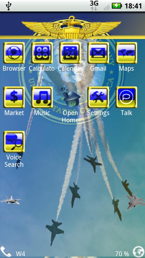Naval Aviator Theme Android Themes
