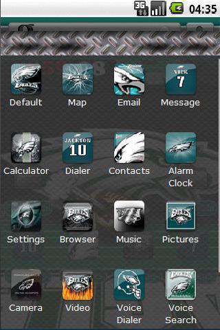 Eagles Crush Skins Android Themes