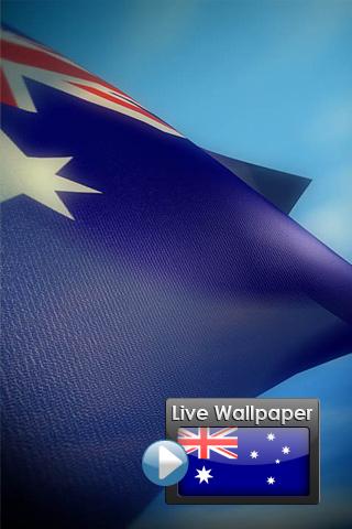 Flag of Australia LWP Android Themes