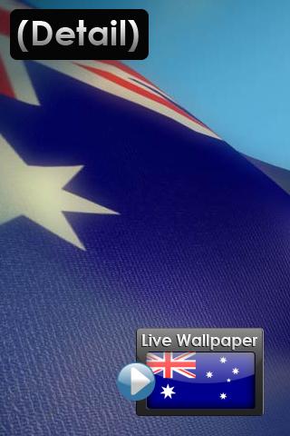 Flag of Australia LWP Android Themes