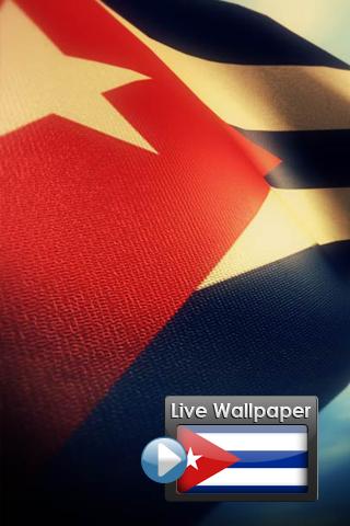 Flag of Cuba Live Wallpaper Android Themes