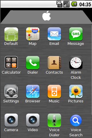 iPhone 4.1 Theme – PandaHome Android Themes