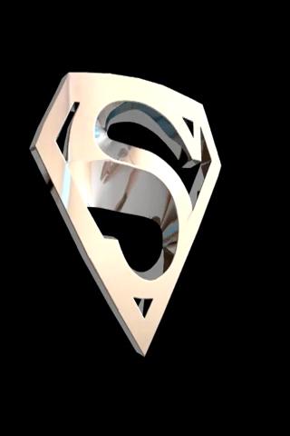 Superman Chrome LIVE WALLPAPER Android Themes