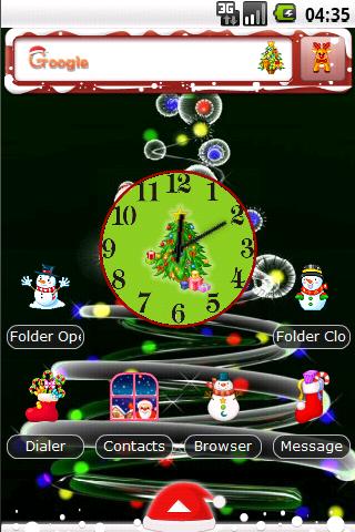 Happy Holidays Android Themes