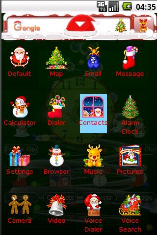 Happy Holidays Android Themes