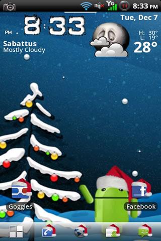 ADW Christmas Hat Theme Android Themes