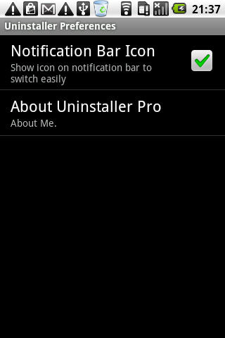 Uninstaller Free App Android Themes