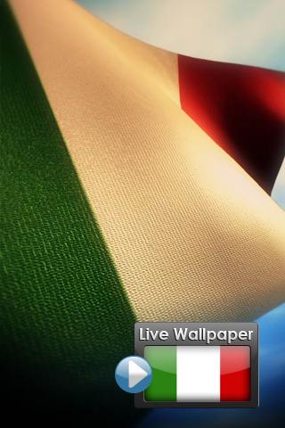 Flag of Italy Live Wallpaper Android Themes